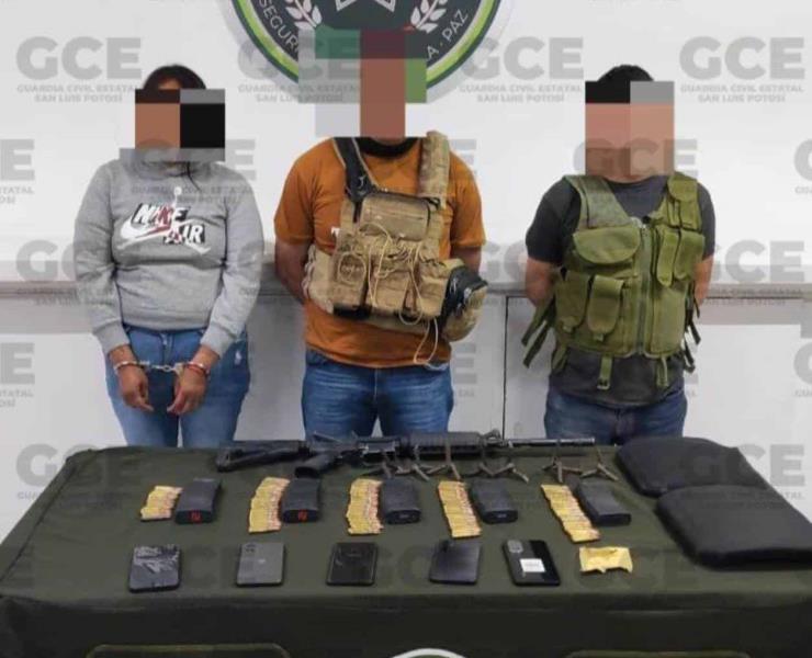 Capturaron a tres presuntos sicarios