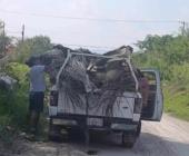 Captan a individuo "arrojando" basura