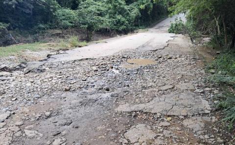 Lluvias empeoran puente vehicular