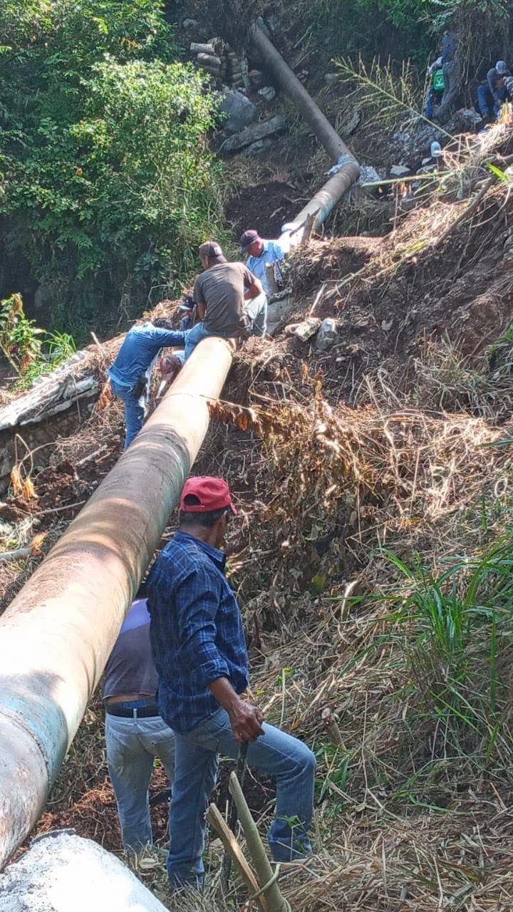 Dapas y Obras Públicas refuerzan mantenimiento tras daños por lluvias