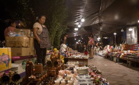 Artesanías xantoleras se instalaron en Chapulhuacanito