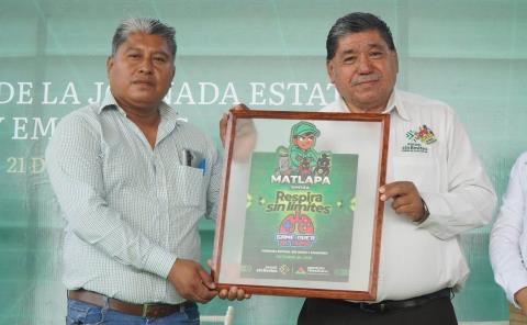 Concluye en Matlapa campaña contra el tabaquismo