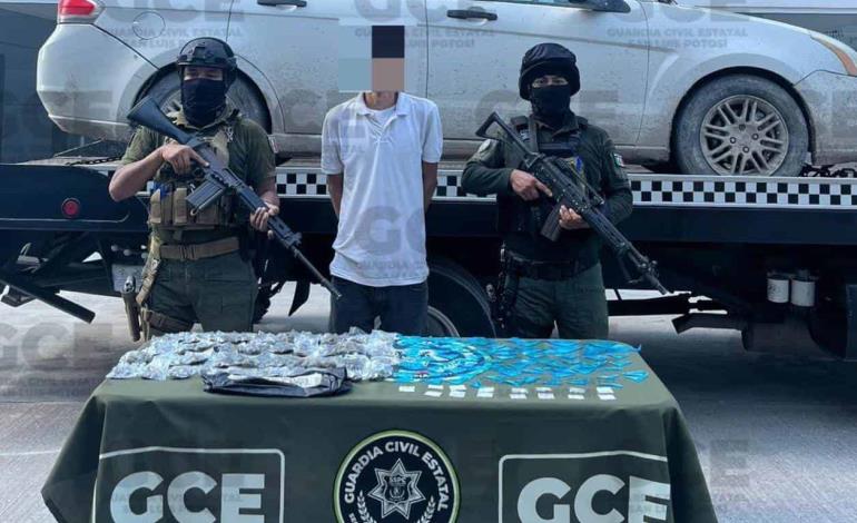 VENDEDOR DE DROGA ATRAPADO EN VALLES        VENDEDOR DE DROGA ATRAPADO EN VALLES