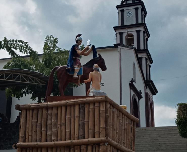 Presentan actividades religiosas de San Martín Obispo de Tours Presentan actividades religiosas de San Martín Obispo de Tours