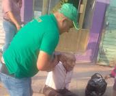 ATROPELLARON A UN ABUELITO          