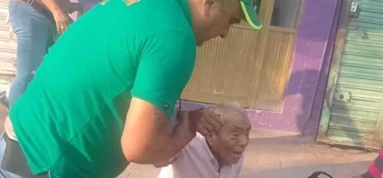 ATROPELLARON A UN ABUELITO           ATROPELLARON A UN ABUELITO